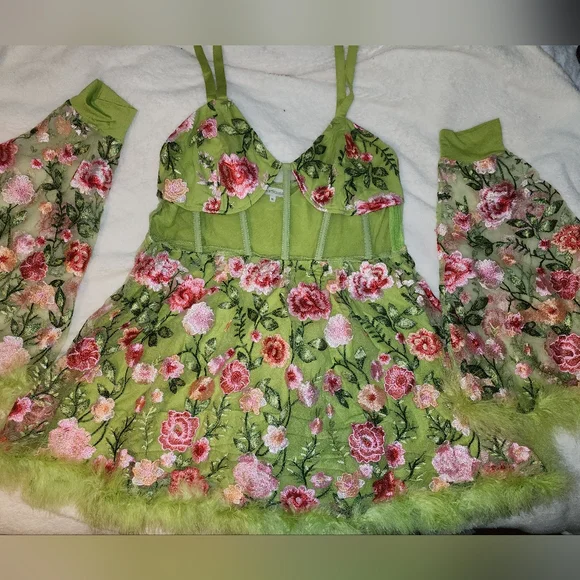 iheartraves Forest Nymph Dress And Bell Sleeves - Picture 4 of 5